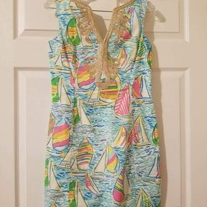 Size 6 Lilly You Gotta Regatta Janice Shift Dress